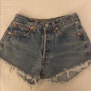 Levi High Waisted Shorts